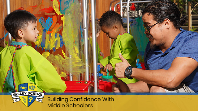 Building Confidence With Middle Schoolers